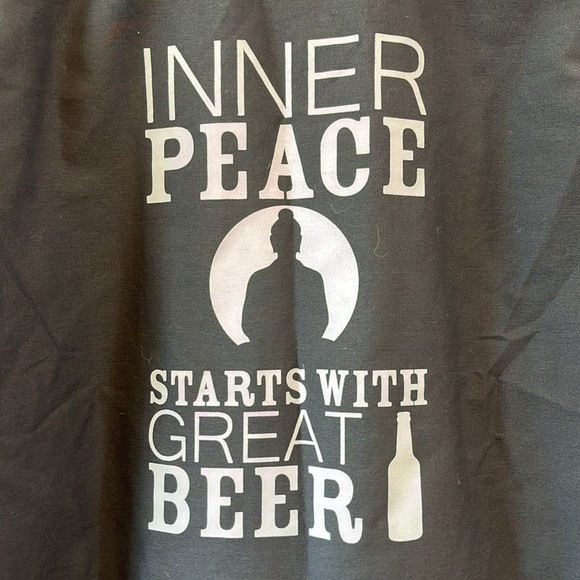 Funky Buddha Brewery Red Kap Work Short Sleeve Button Down Shirt - Size Medium - Picture 5 of 6